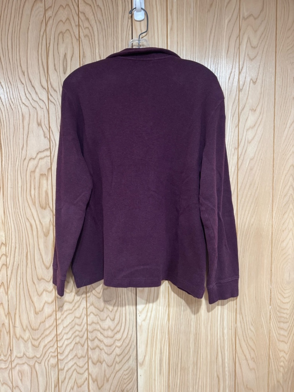 Men's Estate-Rib Cotton Quarter-Zip Pullover - Picture 2 of 3
